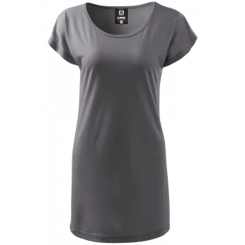 Dámské tričko Dámské prodloužené triko ALTISPORT NoPrint NP/ALW321 OCELOVĚ ŠEDÁ S