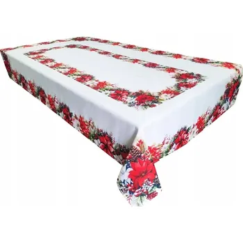 ubrus Ubrus 140x220 vánoční 965 hvězda betlémská