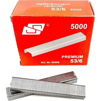 Spona do sešívačky Sponky do sešívačky Simplex 53/6 I 5000 ks