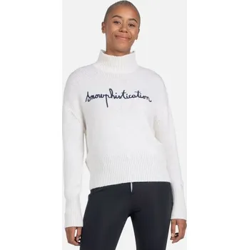 Dámský svetr Rossignol W Jcc Lounge Pull Svetr bílý m