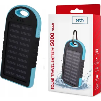 Powerbanka Powerbank Setty 5000 mAh modrý