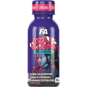 Anabolizér FA - Fitness Authority Play Until Dawn Shot 120 ml Příchuť: cola