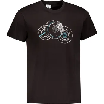 Pánské oblečení Pánské triko ALTISPORT CARRYOVER ALM160AL805 ČERNÁ S