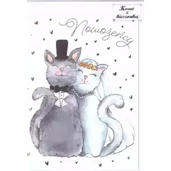 Obraz Přání ke Svatba, výročí, 12,5 x 18 cm