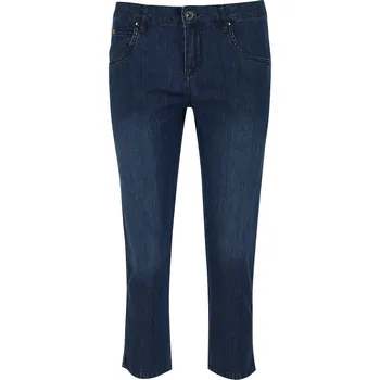 Dámské kraťasy Dámské 3/4 kalhoty SAM 73 ANTONELLA WK 813 TMAVÁ DENIM XXL