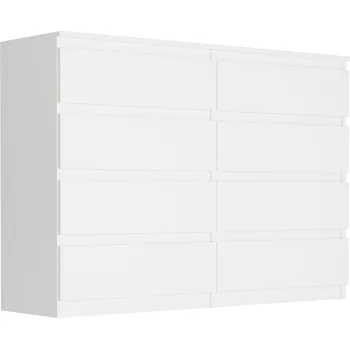 Komoda Komoda Framire 140 x 40 x 98 cm, bílá matná