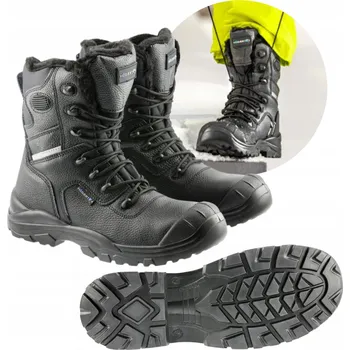 Pracovní obuv Pracovní boty vel. 45 Zimní ZATEPLENÉ HOGERT WETTER S3 vel. 45 HT5K563