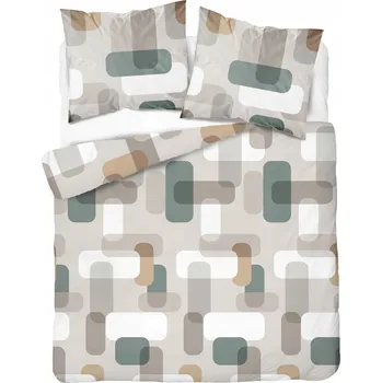 Povlečení Sada povlečení Detexpol 140 x 200 cm béžová