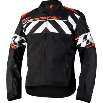 Moto bunda Bunda s laminovanou membránou iXS RAPID-STX 2.1 X2-311416 černo-červeno-šedý M