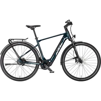 Elektrokolo KTM Macina Superbelt SX - Dark Sea Matt (Silver) velikost rámu L