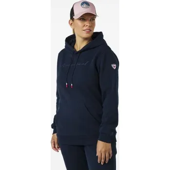 Dámská mikina Rossignol mikina W LOGO SWEAT HOOD FL námořnická modrá L