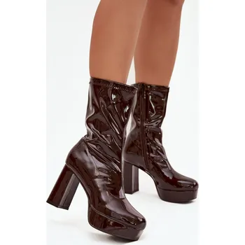 Dámská zimní obuv Boty na podpatku model 219265 Step in style 39