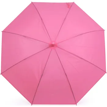 Deštník Dívčí vystřelovací deštník, barva 3 růžová