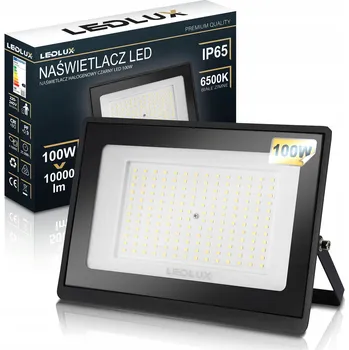 LED reflektor LEDLUX 100 W, neutrální bílá, 9000 lm, IP65