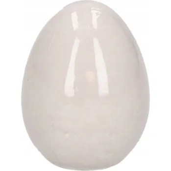 Velikonoční dekorace KERAMICKÁ VAJÍČKO VAJÍČKOVÁ K DEKORACI 8,5 CM