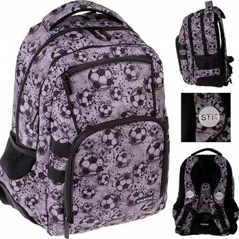 Městský batoh Fotbalový šedý Batoh STARPAK 469278