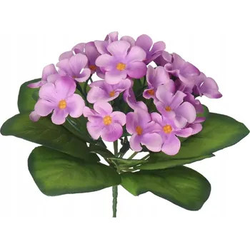 umělá květina UMĚLÉ KVĚTINY JAKO ŽIVÉ FIALKY KYTICE VYSOKÁ KVALITA DEKORACE