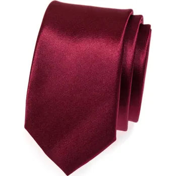 Kravata Avantgard Kravata SLIM bordó 551-754