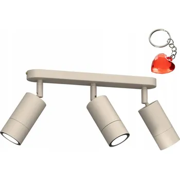 LIŠTA STROPNÍ SVÍTIDLO STROPNÍ SVÍTIDLO LUMINEX LINK 9528 GU10 BÉŽOVÁ