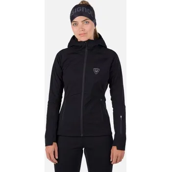 Dámská softshellová bunda Rossignol W Genetys Hood Jkt bunda černá L