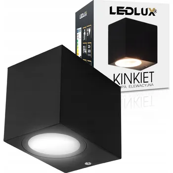 Nástěnné svítidlo Venkovní nástěnné svítidlo LEDLUX černé GU10 35 W