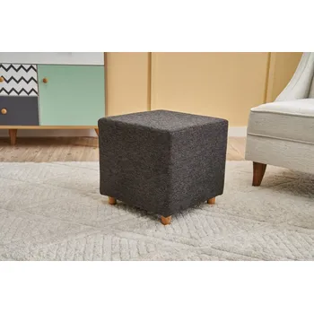 Taburet Puf Ranma Gabbana - Anthracite, Copper