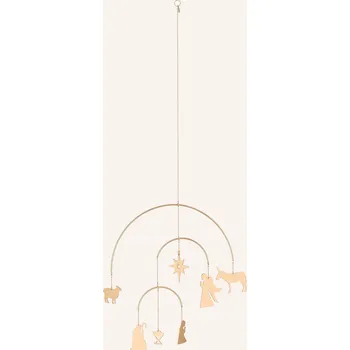 Kolotoč nad postýlku Räder Kolotoč Nad Postýlku Nativity Scene With Animals, zlatá