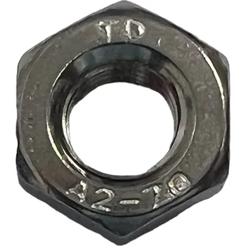 Matice ŠESTIHRANNÁ MATICE M8 NEREZOVÁ PRO FOTOVOLTAIKU A2 DIN 934 PV 10 KUSŮ