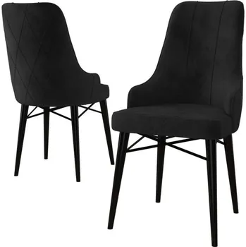 Barová židle Sada židlí (4 kusy) Neta - Black