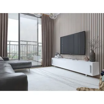 Televizní stolek TV stolek Nehi - White, White