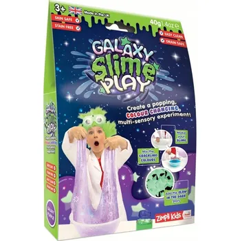 kreativní sada Sada na SLIME pro děti na výrobu slizu s hvězdičkami GALAXY Zimpli