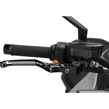 Páčka brzdy bez adaptéru PUIG 4.0 4120NT dlouhé černá/oranžová