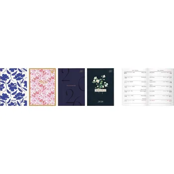 Diář Knižní diář 2026 A5 Interdruk vícebarevný