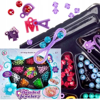 Dětské navlékací korálky KORÁLKY PRO NAVLÉKÁNÍ MEGA CREATIVE 550A WB