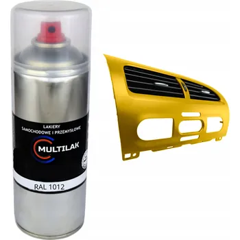 Barva ve spreji Lak ve spreji na dekory a interiérové lišty automobilů RAL 1012, lesklý