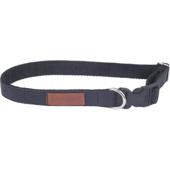 Obojek pro psa Amiplay Nastavitelný obojek New York L 35-50x2cm Černý