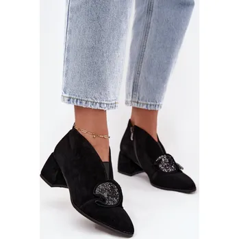 Dámská zimní obuv Boty na podpatku model 219245 Step in style 38