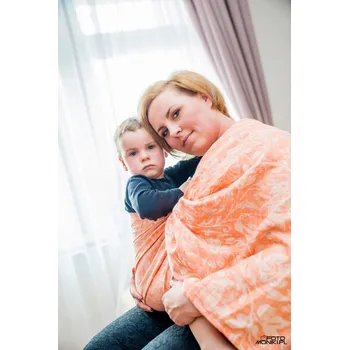 Šátek na nošení dítěte Šátek na nošení dětí tkaný velikost M