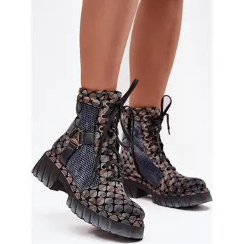 Dámské kozačky Šněrovací vyšší model 219247 Step in style 40