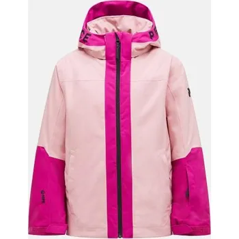 Dívčí tričko Lyžařská bunda Peak Performance Jr Rider růžová 160