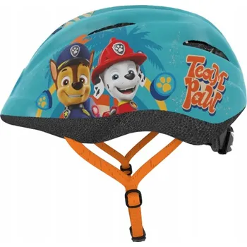 Cyklistická přilba Cyklistická helma Seven modrá 48-52 cm Tlapková patrola