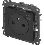 Legrand Valena Life zásuvka jednonásobná, USB-C, černá