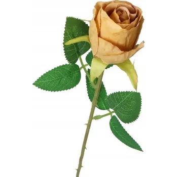 umělá květina UMĚLÉ KVĚTY ROSTLINA RŮŽE JEDNOTLIVÁ 51CM JAKO ŽIVÁ DEKORACE VÁZA