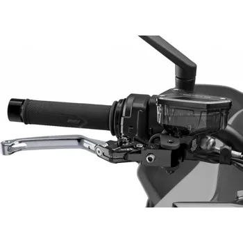 Páčka brzdy bez adaptéru 4.0 4110PN skládací stříbrná/černá