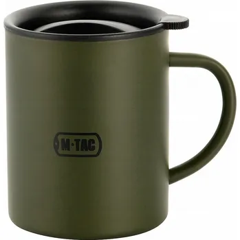Termohrnek Termohrnek turistický M-Tac s víčkem 400 ml Nerezová Ocel Olive
