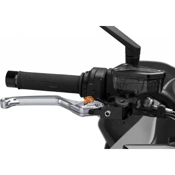 Páčka brzdy bez adaptéru PUIG 4.0 4120YT dlouhé titan/orange