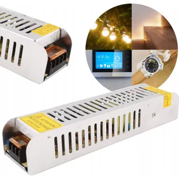 Napájecí zdroj pro osvětlení LED zdroj 80W 12V 6.6A IP20 SLIM 160x45x35mm