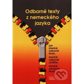 Kniha Odborné texty z nemeckého jazyka - Ľ. Velichová, J. Gregorová Slovenské pedagogické nakladateľstvo - Mladé letá