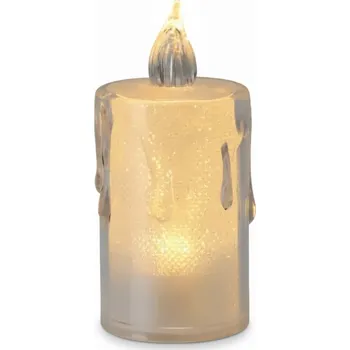 Svíčka Dekorativní LED svíčka Teplá Bílá Imitace Plamene Lampion Svíčka Do Hřbitovních Svíček