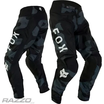 Moto kalhoty Dětské kalhoty na motokros FOX 180 Pant Youth BNKR Black Camo 2024 Kids 28